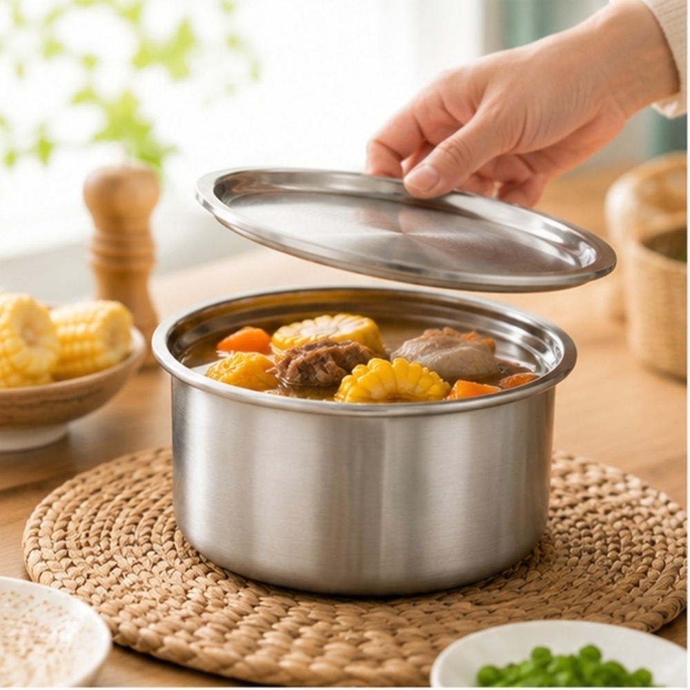 Meal Prep Kitchen - 304 Stainless Steel Ramekin with Lid