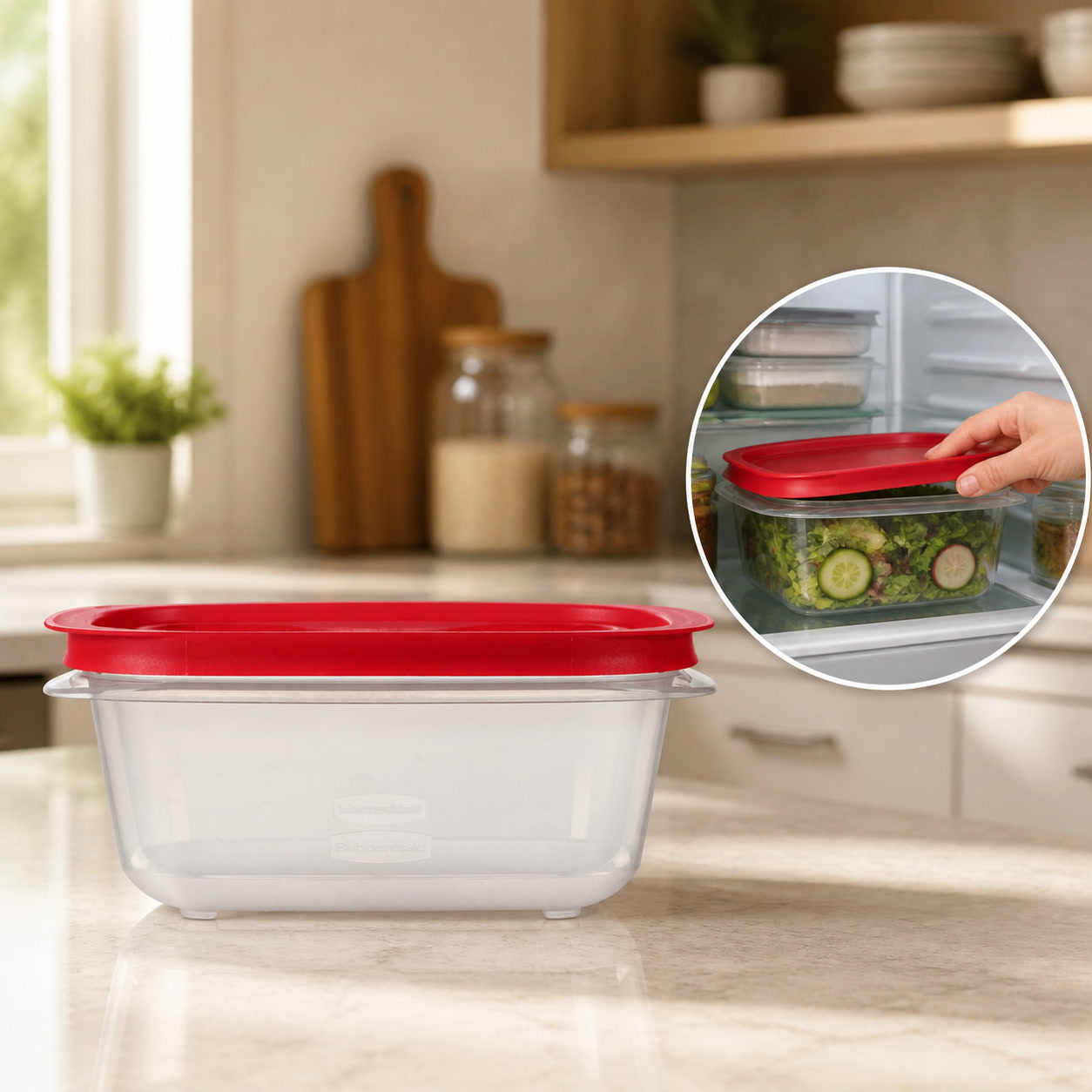 Meal Prep Kitchen - 5.26 Cup Rectangular Food Storage Container