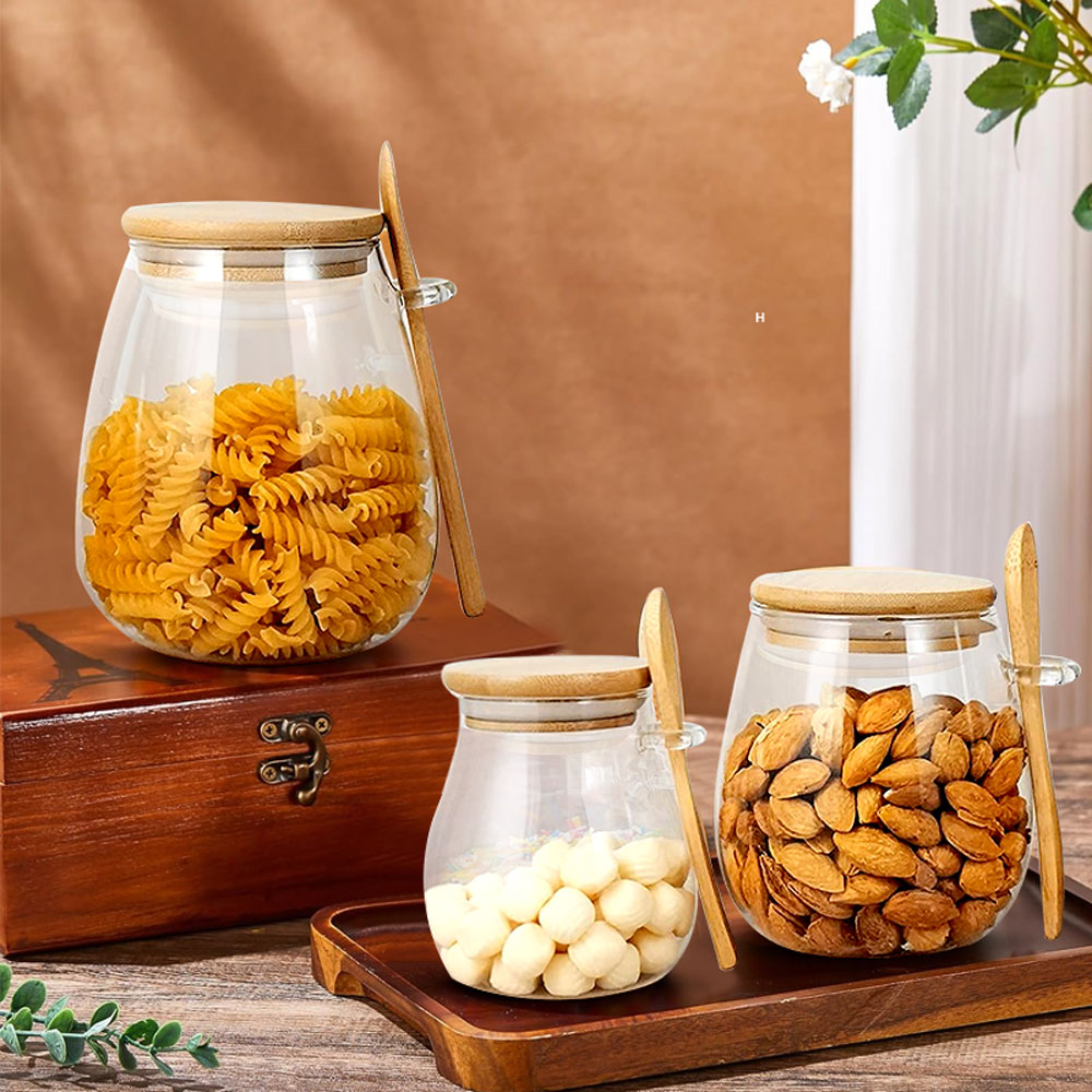 34oz sealed glass jar with spo - Meal Prep Glass Containers With Lids review and price