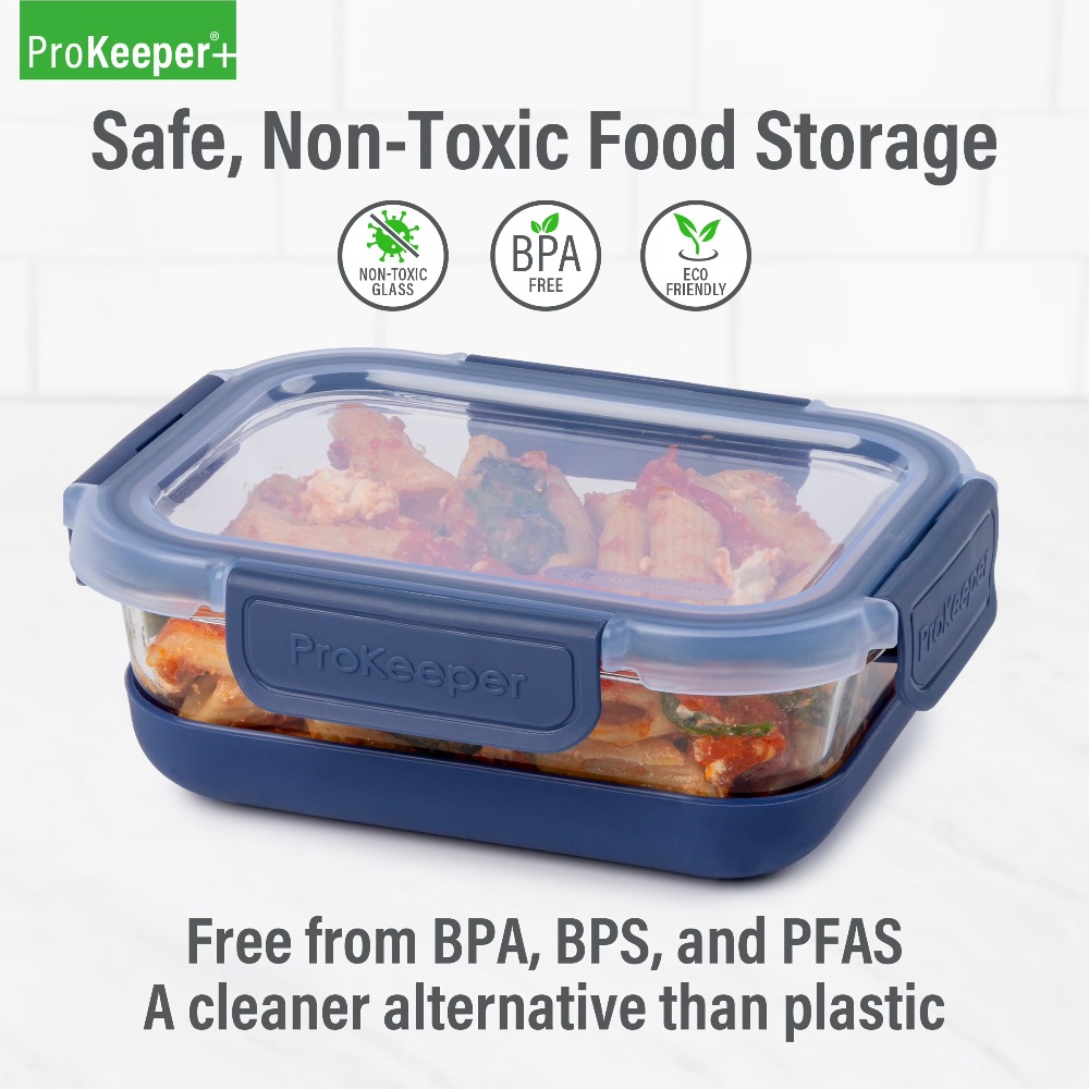 2.8 Cup Glass Food Storage Con - Meal Prep Glass Containers With Lids review and price