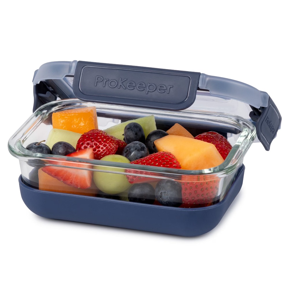 2 Pack 1.6 Cup Glass Food Stor - Meal Prep Glass Containers With Lids review and price