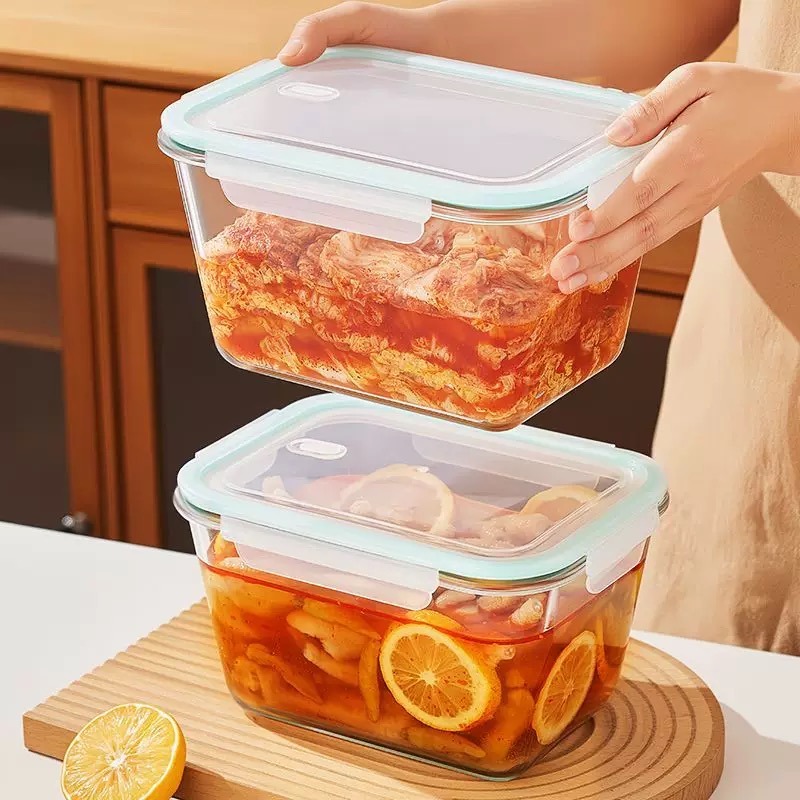 White Lid High Borosilicate Gl - Meal Prep Glass Containers With Lids review and price