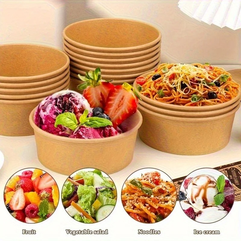 10/20PCS Kraft Paper Round Bow - Meal Prep Noodles review and price