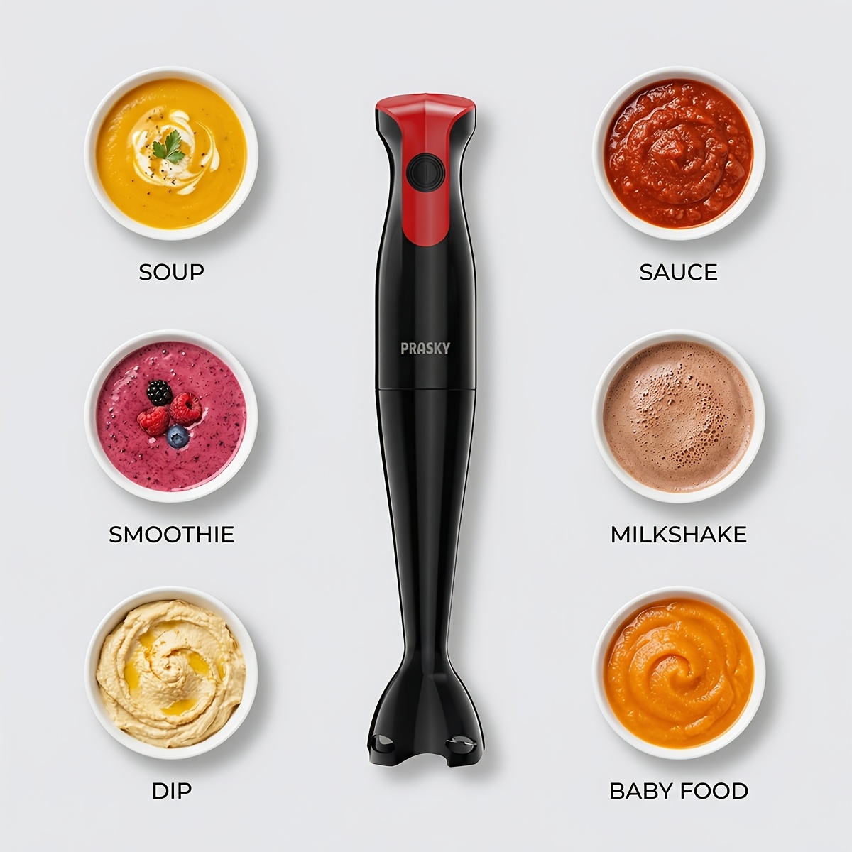 Immersion Hand Blender Electri - Meal Prep Smoothies review and price