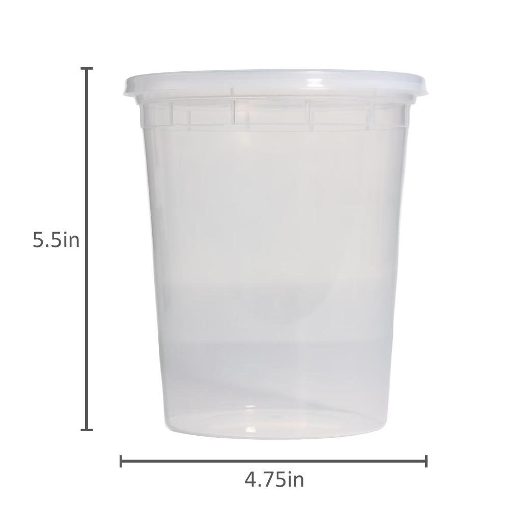 Set of 40 Plastic Deli Contain - Meal Prep Kit review and price