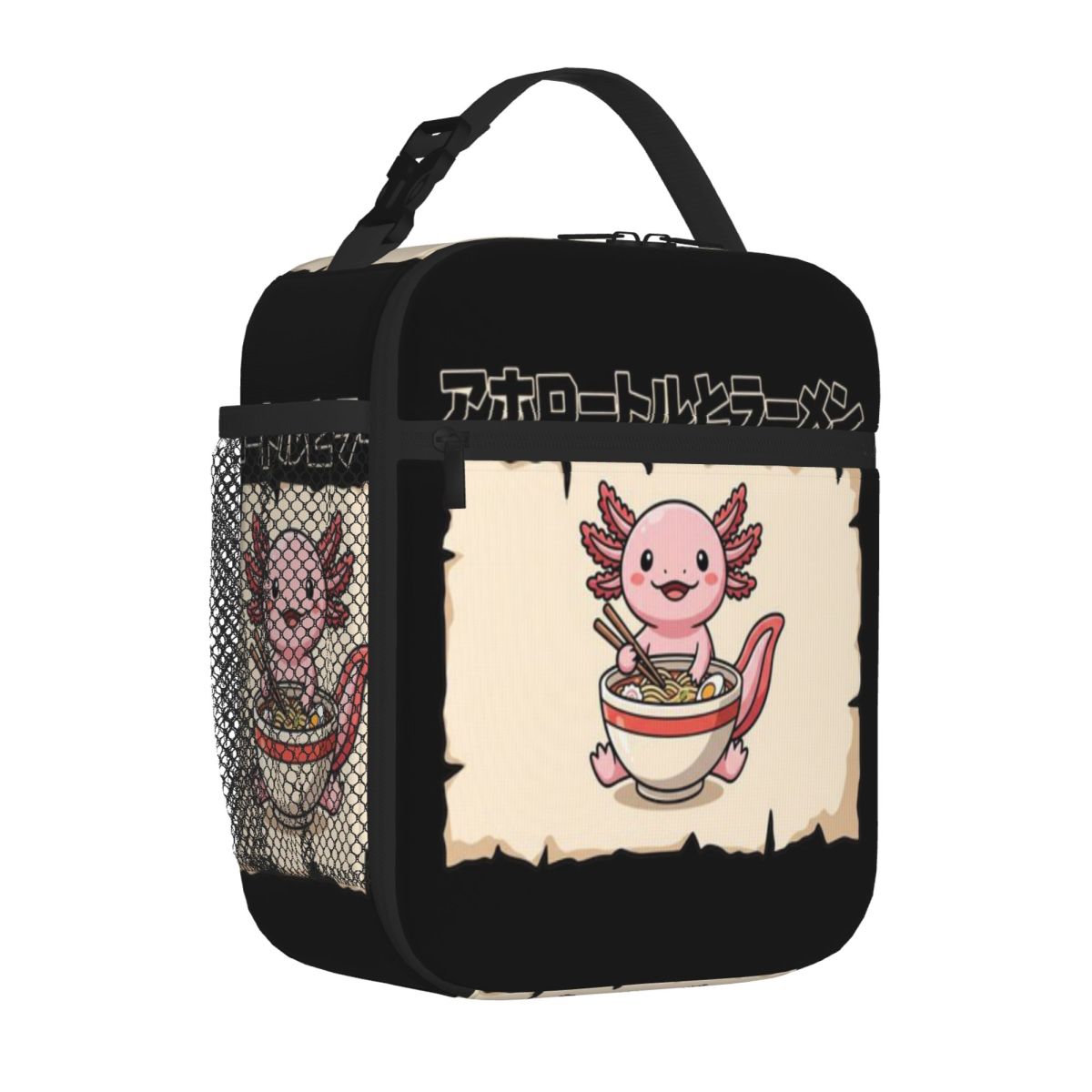 Hot Sale Kawaii Axolotl Eating - Meal Prep Noodles review and price