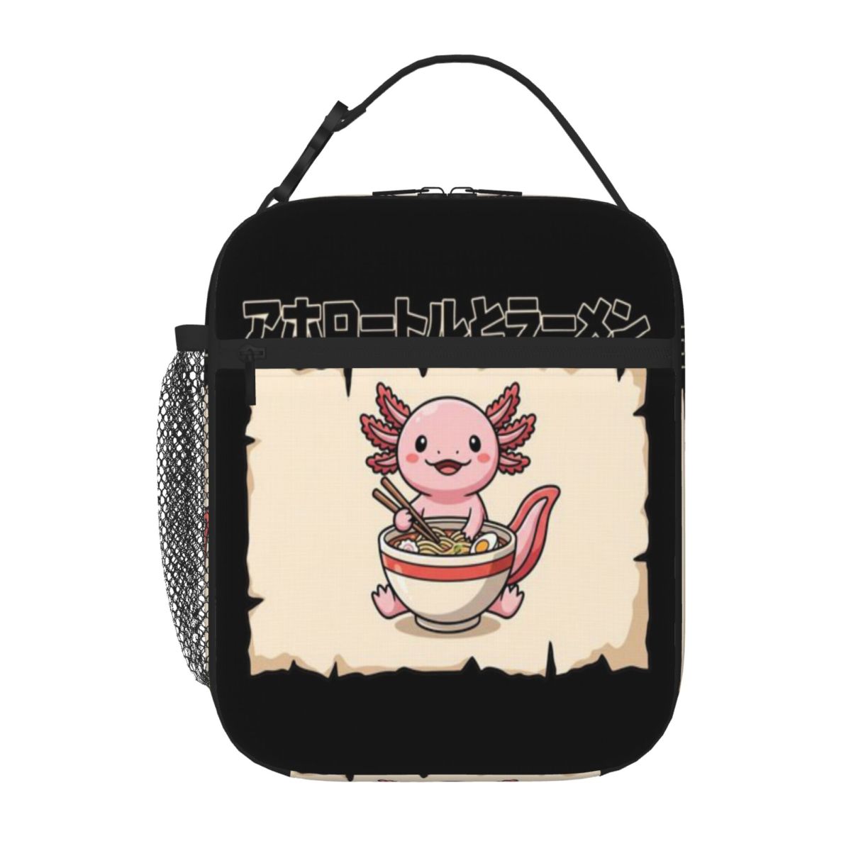 Hot Sale Kawaii Axolotl Eating - Meal Prep Noodles review and price