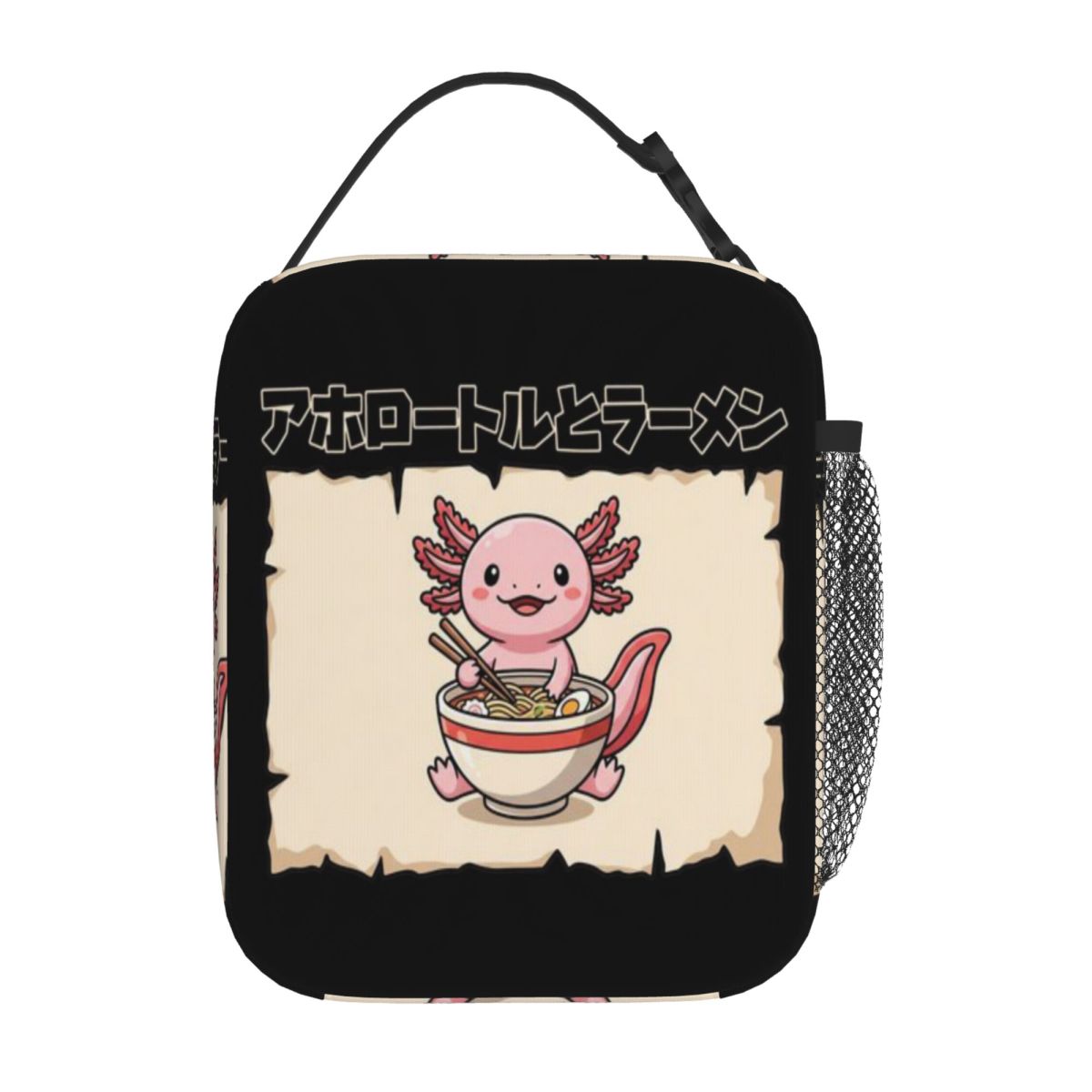 Hot Sale Kawaii Axolotl Eating - Meal Prep Noodles review and price