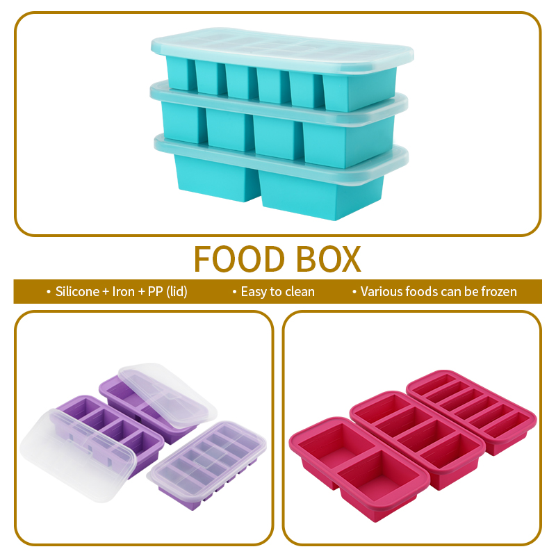 Silicone Freezer Trays with Li - Meal Prep Smoothies review and price