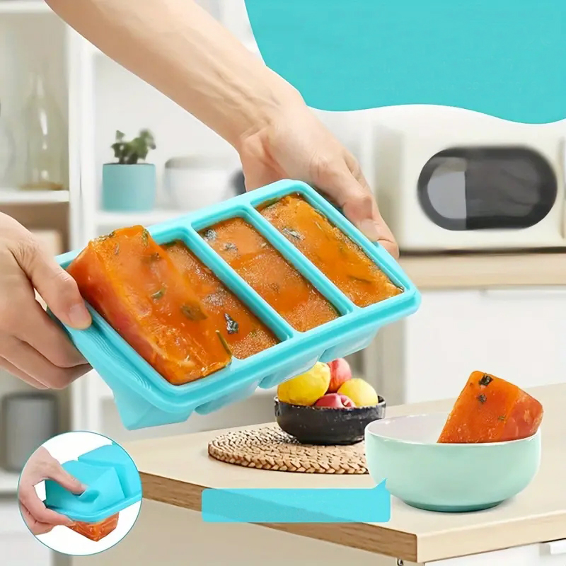Silicone Freezer Trays with Li - Meal Prep Smoothies review and price