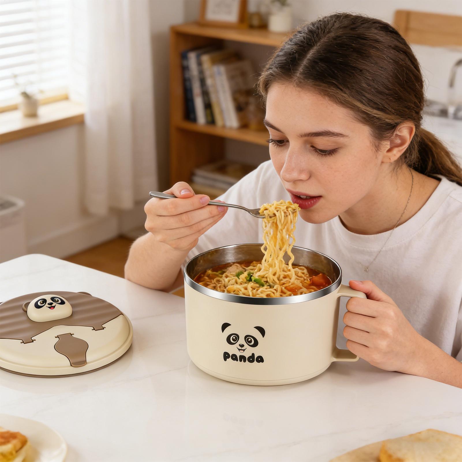 Soup Bowls with Lids Stainless - Meal Prep Noodles review and price