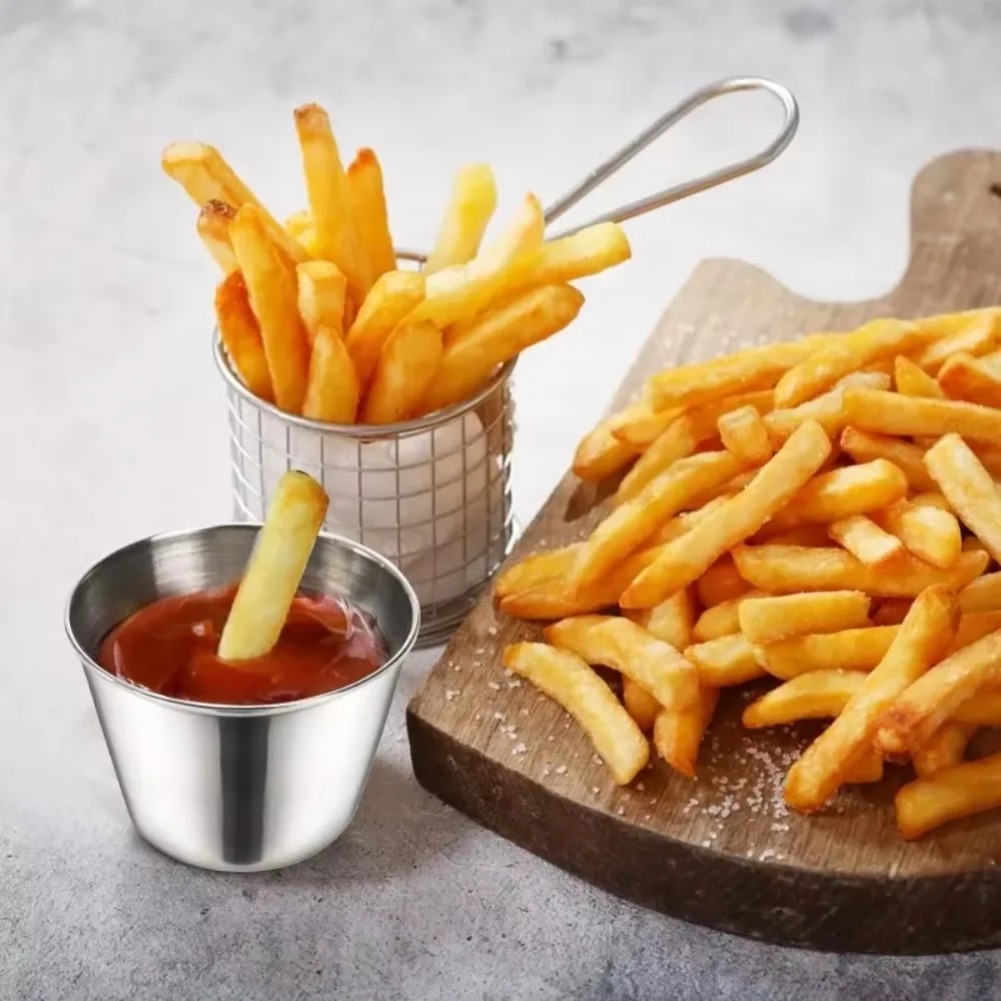 Mini Stainless Steel Sauce Cup - Sauce Dipping Cup review and price