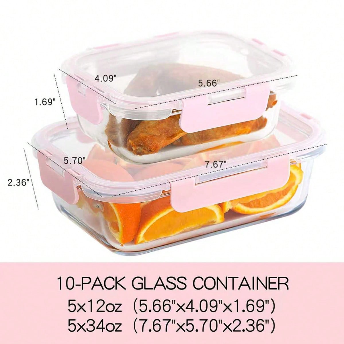 10 Pack Glass Meal Prep Contai - Meal Prep Kitchen review and price