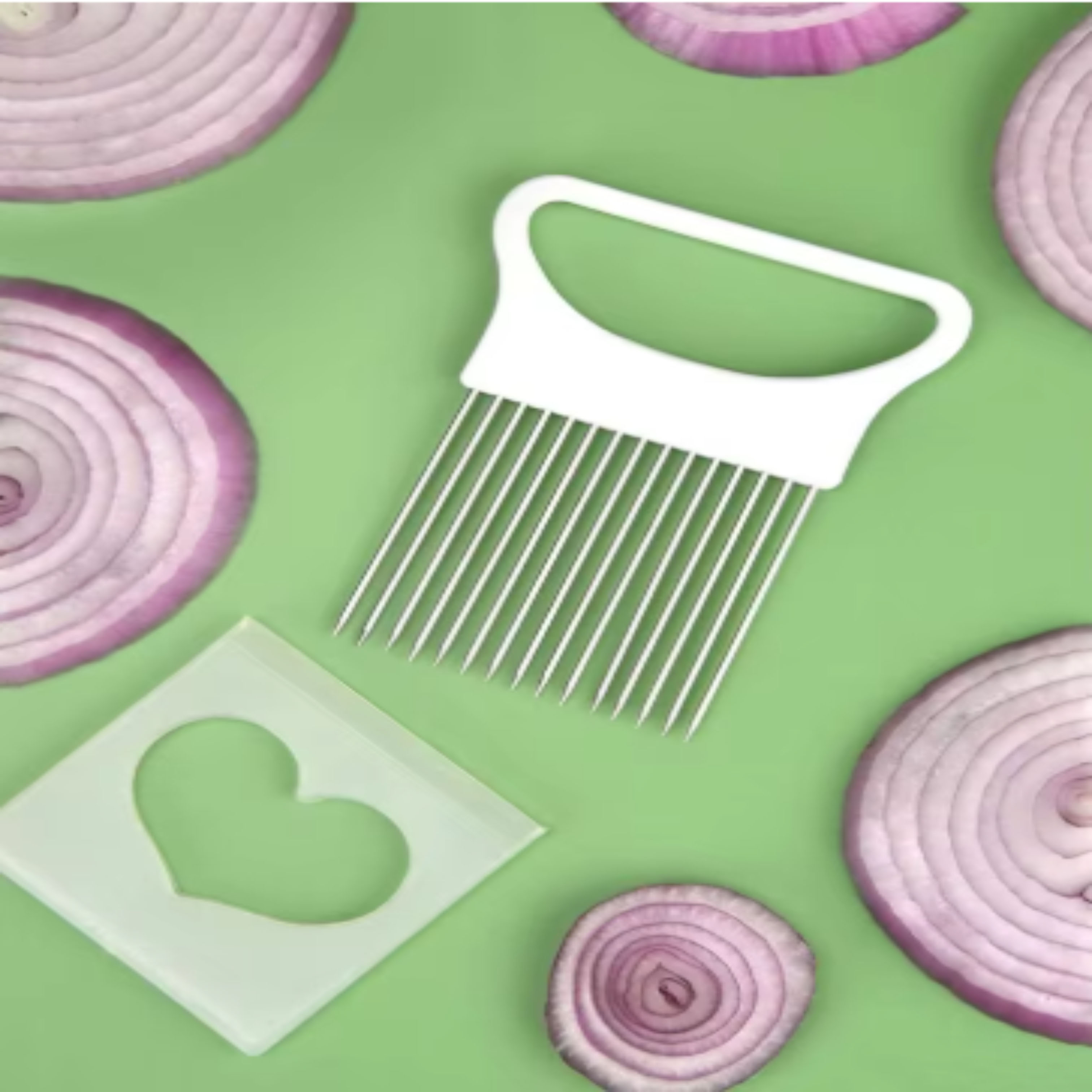 1pcs Kitchen Tools: Vegetable  - Onion Holder Slicer review and price