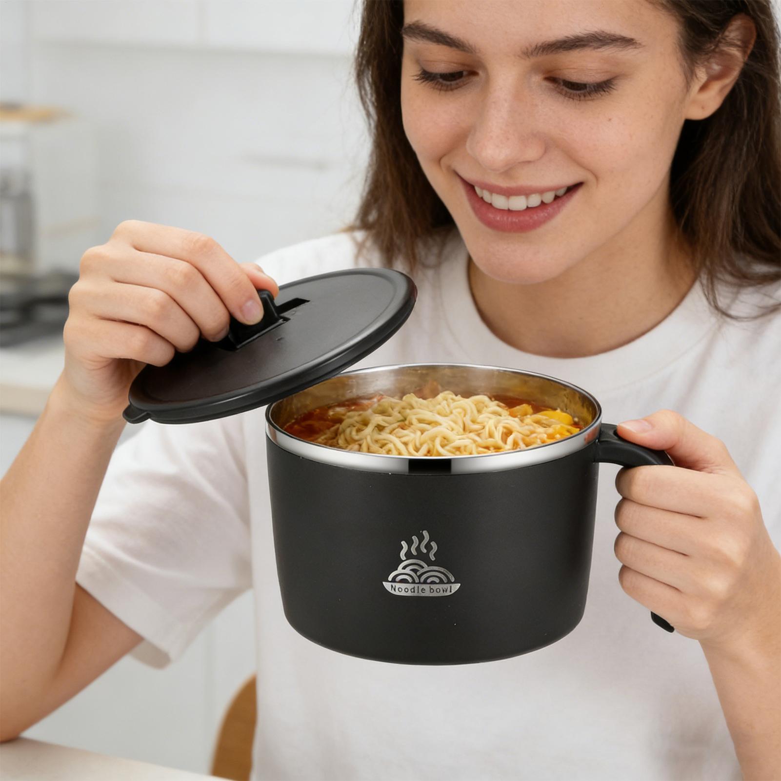 Soup Bowls With Lids Stainless - Meal Prep Noodles review and price