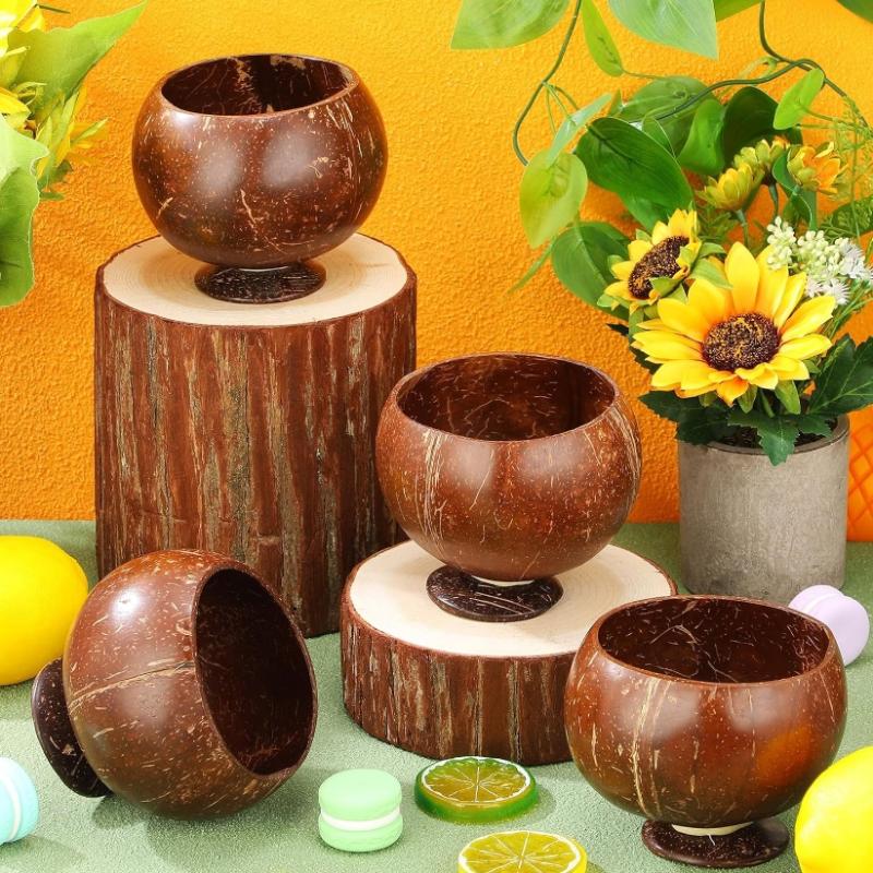 Natural Coconut Bowl Set Organ - Meal Prep Smoothies review and price