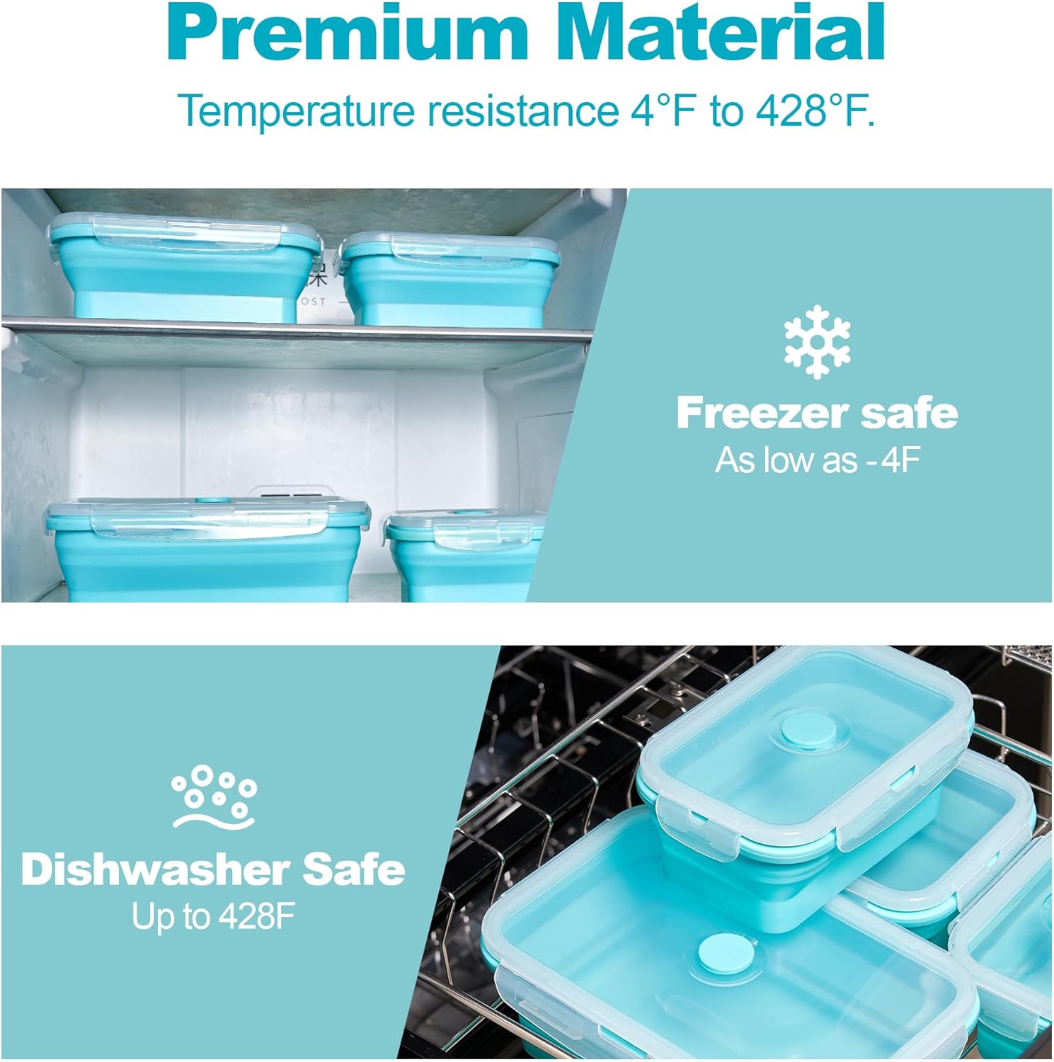 Collapsible Food Storage Conta - Meal Prep Kit review and price