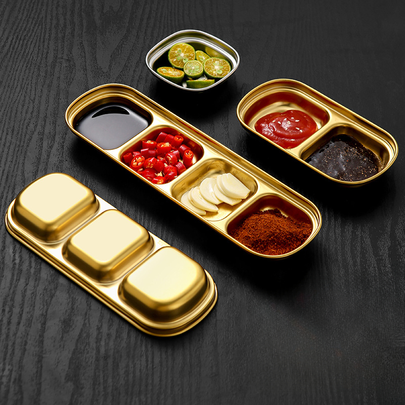 Stainless Steel Divided Dip Bo - Sauce Dipping Cup review and price