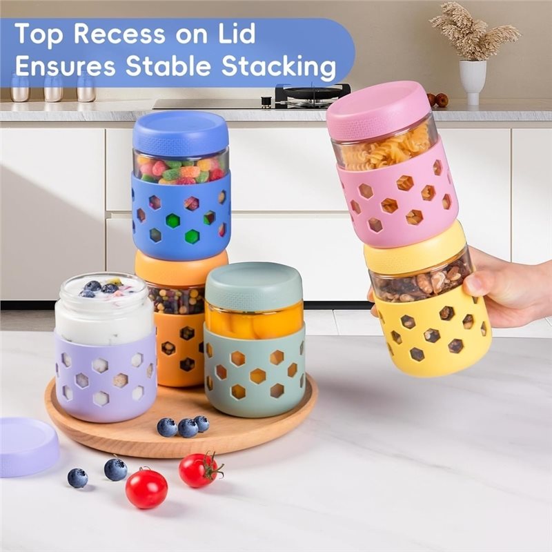 AB66-1Set Overnight Oatmeal Ja - Meal Prep Oatmeal Jars review and price