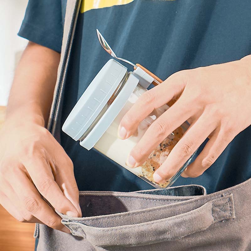 Overnight Oats Container with  - Meal Prep Oatmeal Jars review and price
