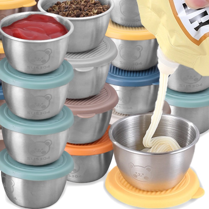 10/1pc 50ml Leakproof Stainles - Sauce Dipping Cup review and price