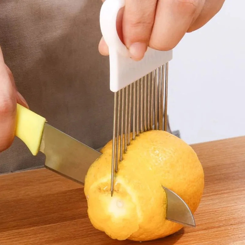1/2/3/4pcs Effortlessly Slice  - Onion Holder Slicer review and price