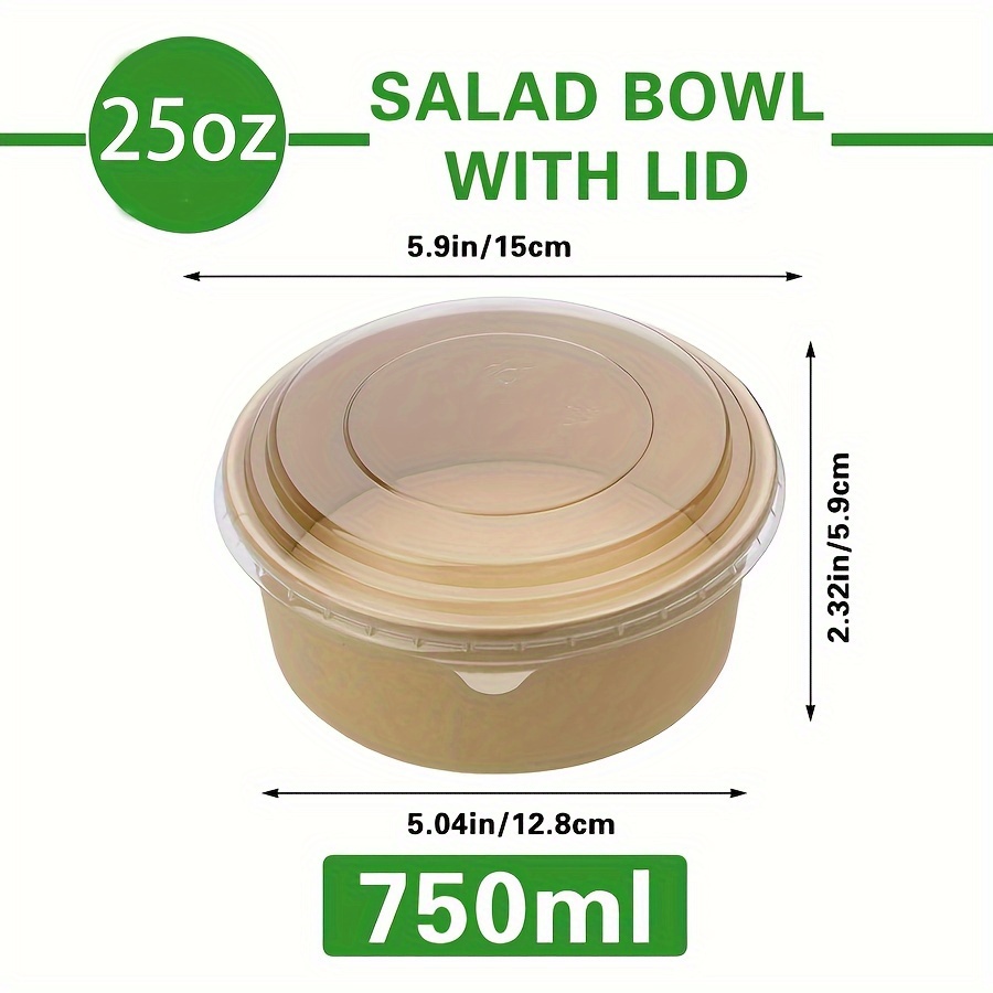 25Oz/750Ml 25/50 Pack Paper Bo - Meal Prep Kitchen review and price