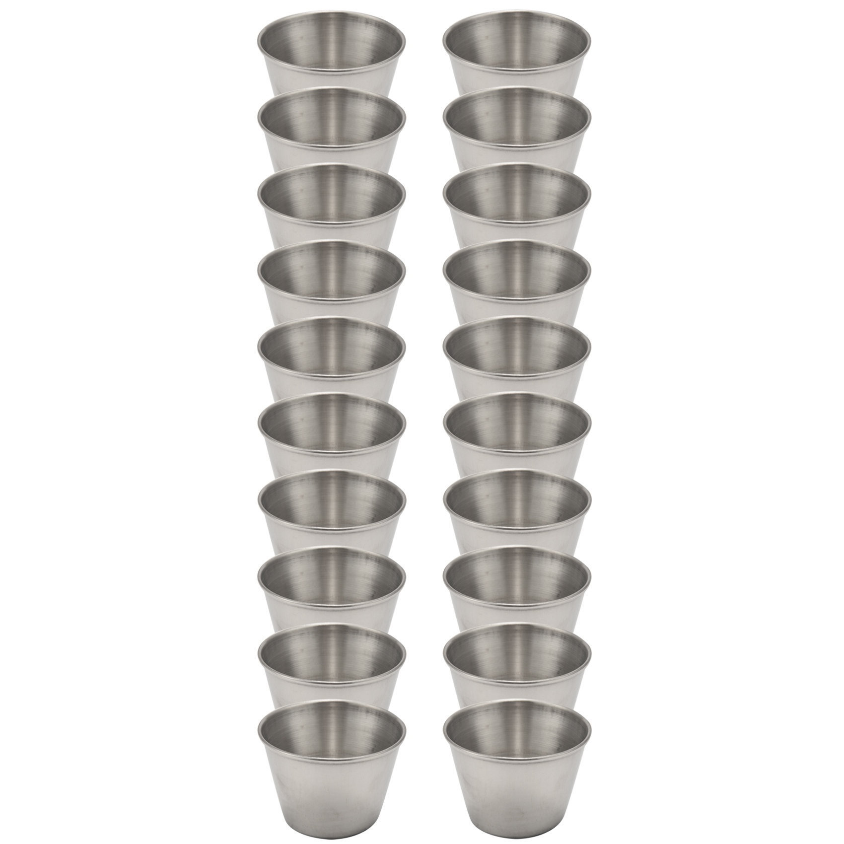 20 Pack Stainless Steel Sauce  - Sauce Dipping Cup review and price