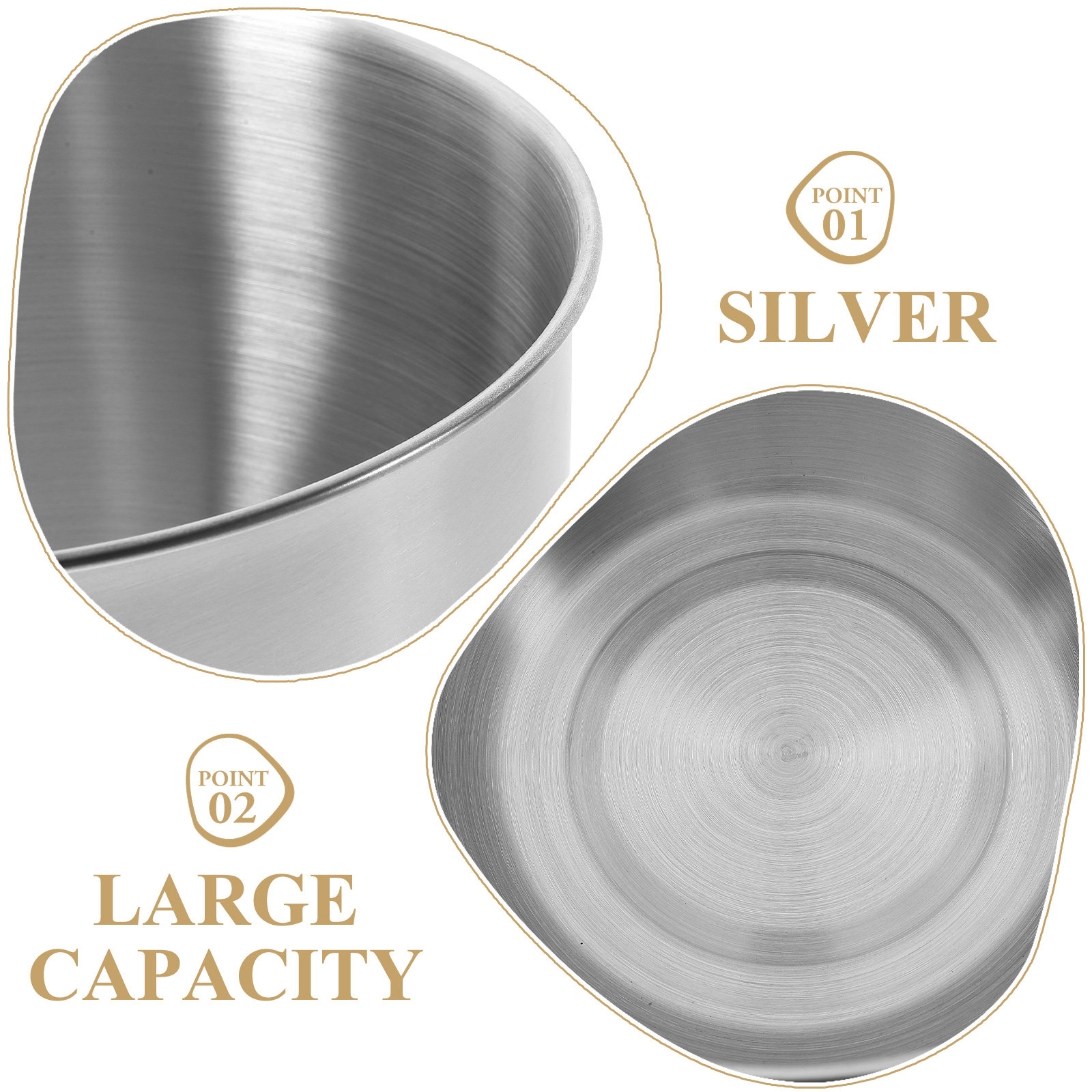 Deep Stainless Steel Mixing Bo - Meal Prep Kitchen review and price