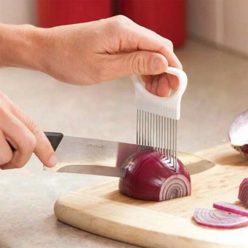 Effortlessly Slice Onions with - Onion Holder Slicer review and price