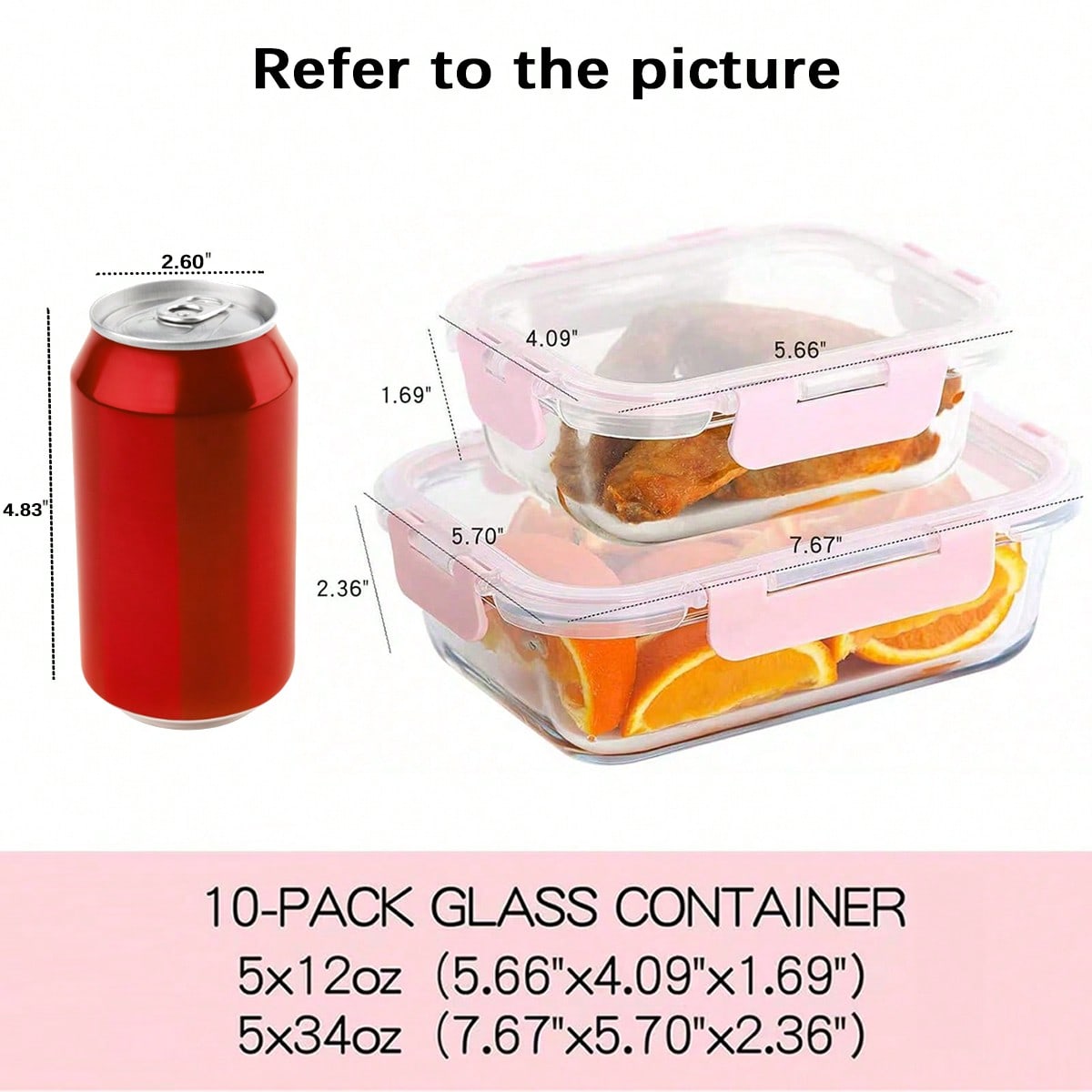 10 Pack Glass Meal Prep Contai - Meal Prep Glass Containers With Lids review and price