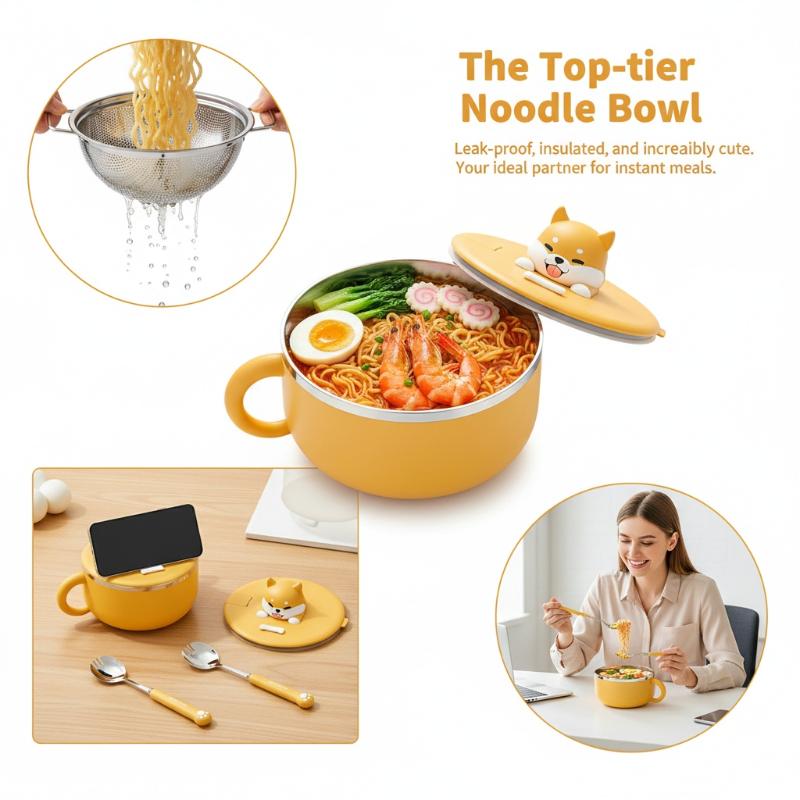 Stainless Steel Instant Noodle - Meal Prep Noodles review and price